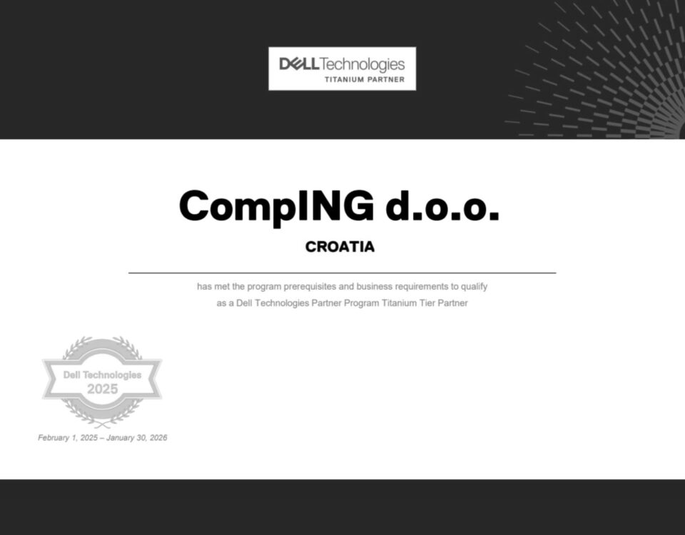 Comping ostvario najviši Dell Technologies partnerski status – Titanium