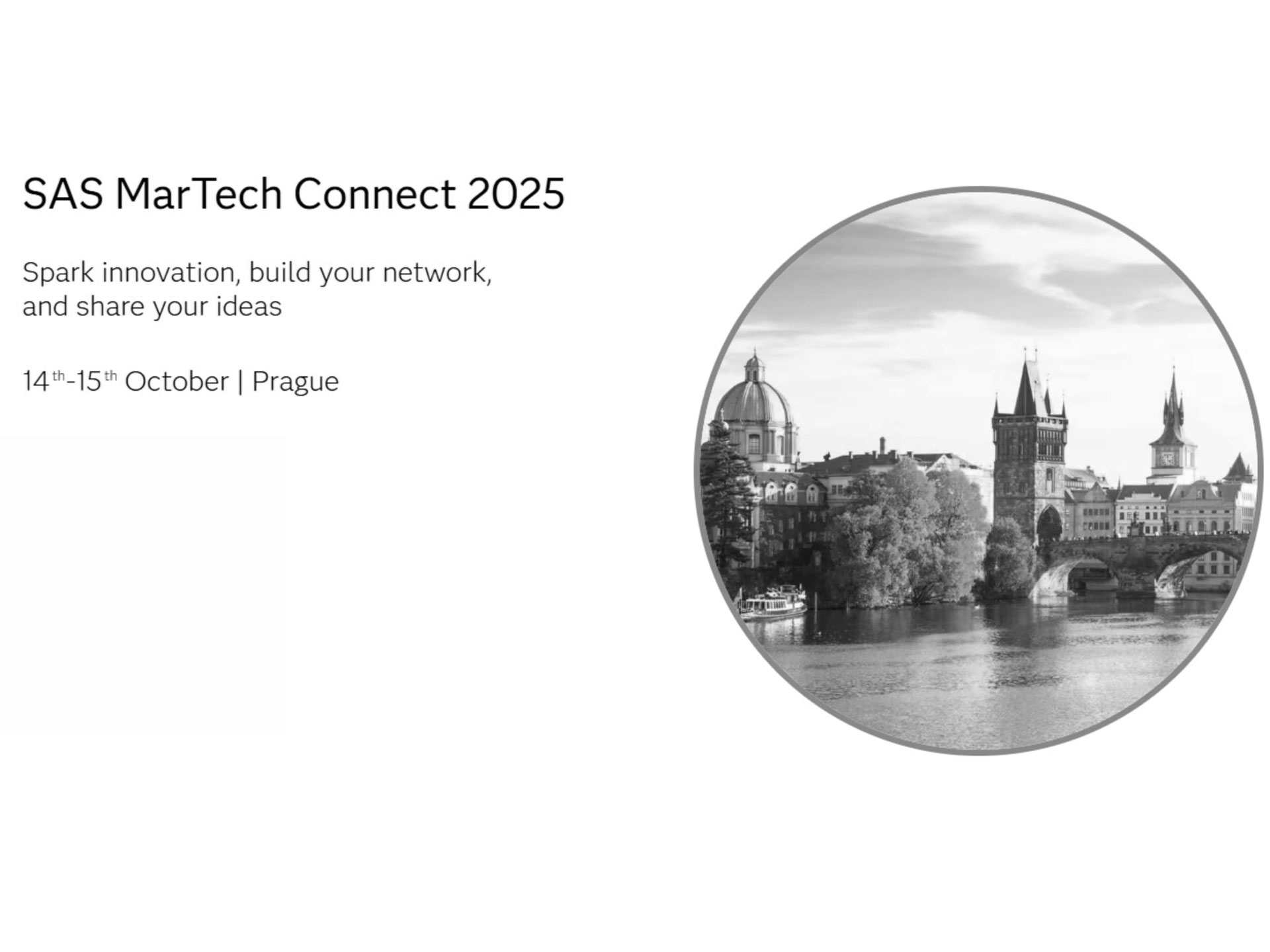 Comping partner i sponzor na SAS MarTech Connect 2025