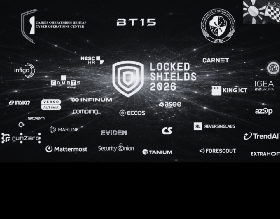 Cybersecurity event logos and sponsors